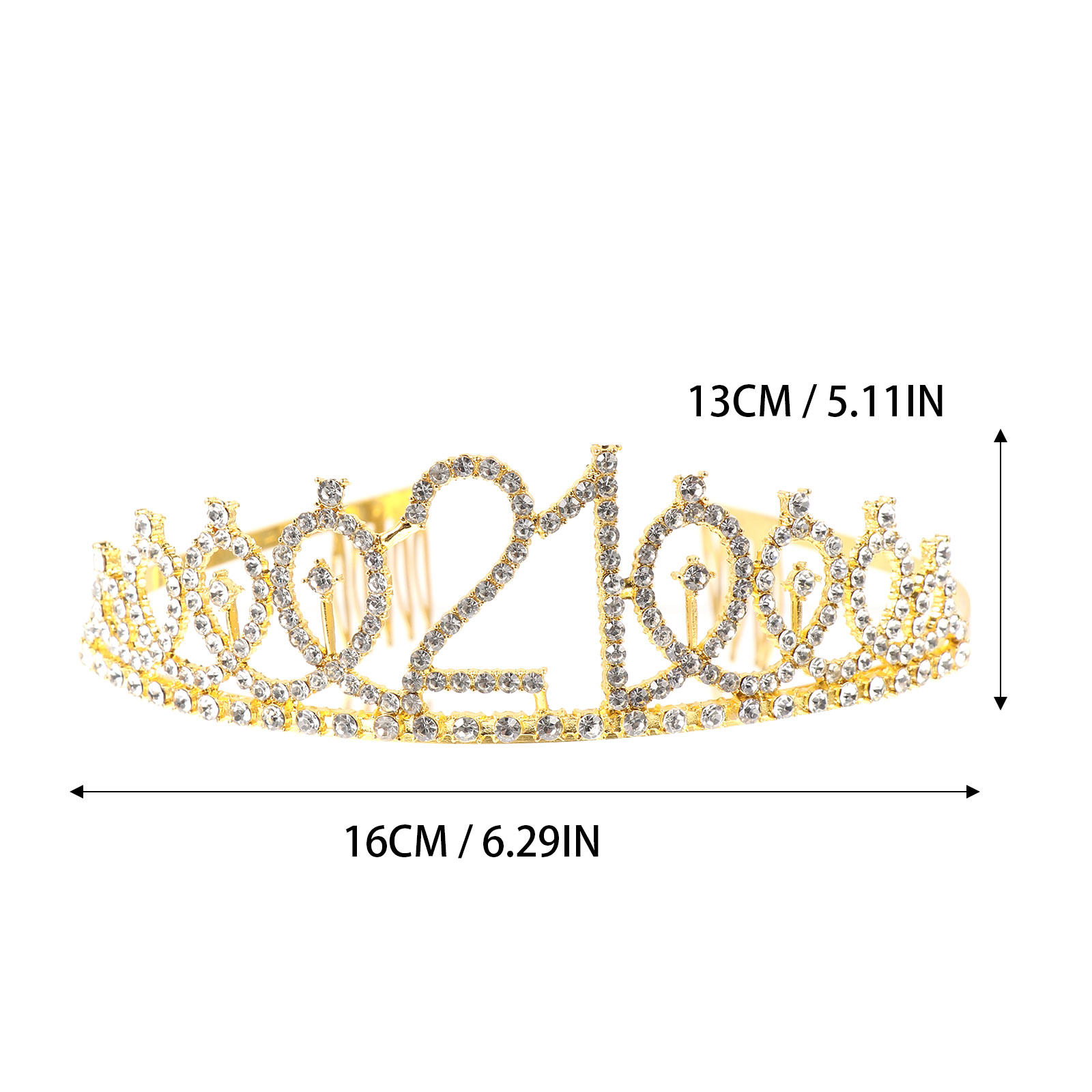 1Set Birthday Crown Glitter Ba - огляд і ціна Birthday Sash Glitter