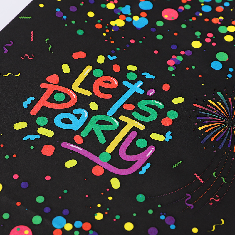 Glow In Dark Paper Gift Bag Ne - огляд і ціна Let'S Party Event Supply