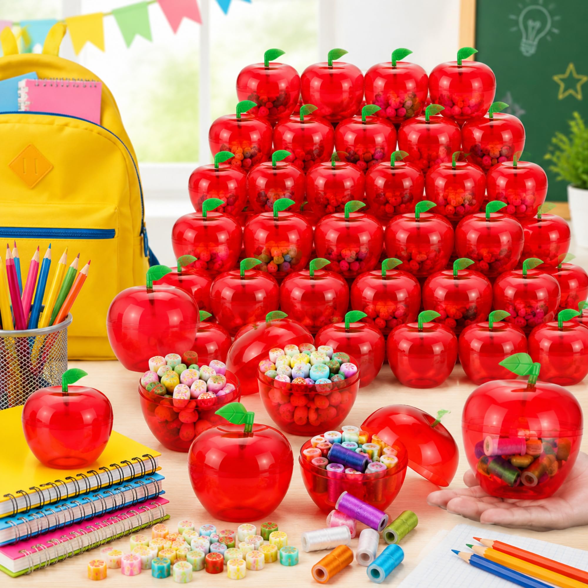 5/10pcs Apple Containers Snow  - огляд і ціна Event Party Box