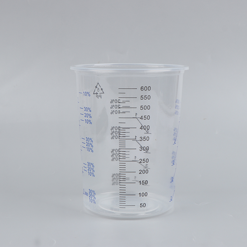 50PCS 600ml Calibrated Plastic - огляд і ціна Plastic Cup 50Pcs