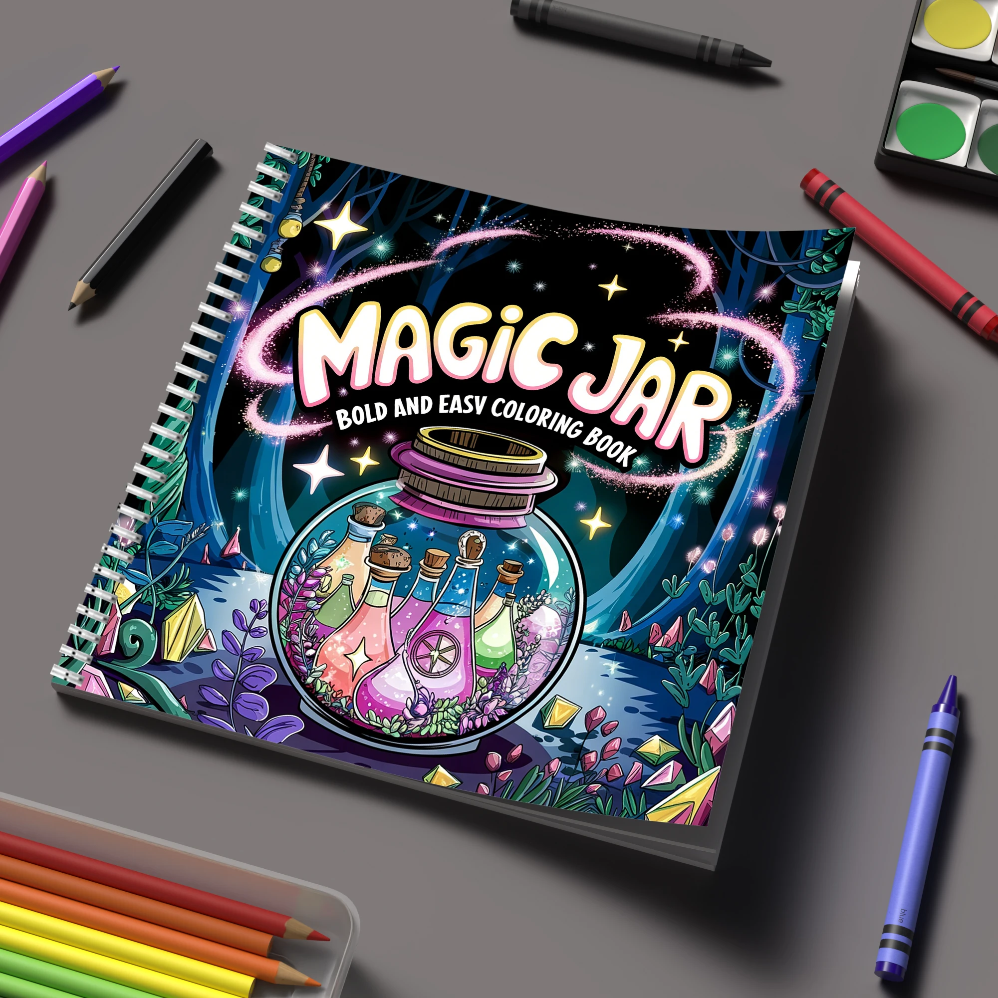 Coloring Book Magic Jar for Ad - огляд і ціна Supply Event
