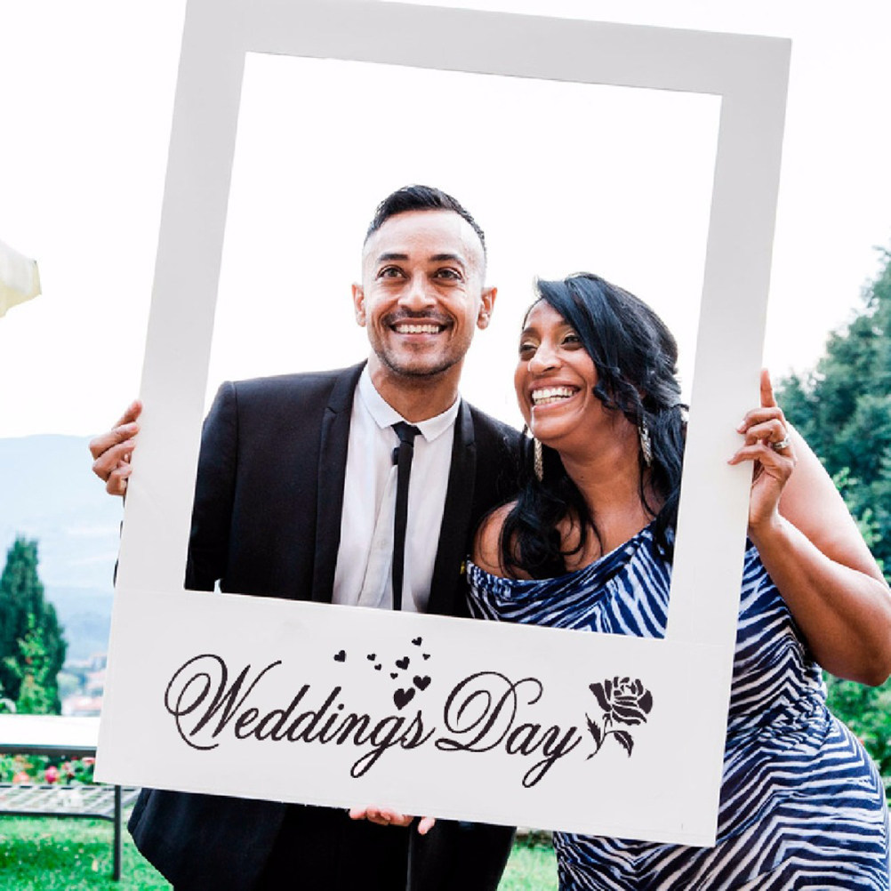 Wedding Day Photo Frame DIY Ph - огляд і ціна Photo Booth Frame