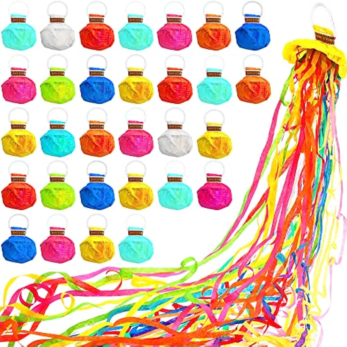 10Pcs Poppers Hand Throw Strea - огляд і ціна Confetti Cannon Tube
