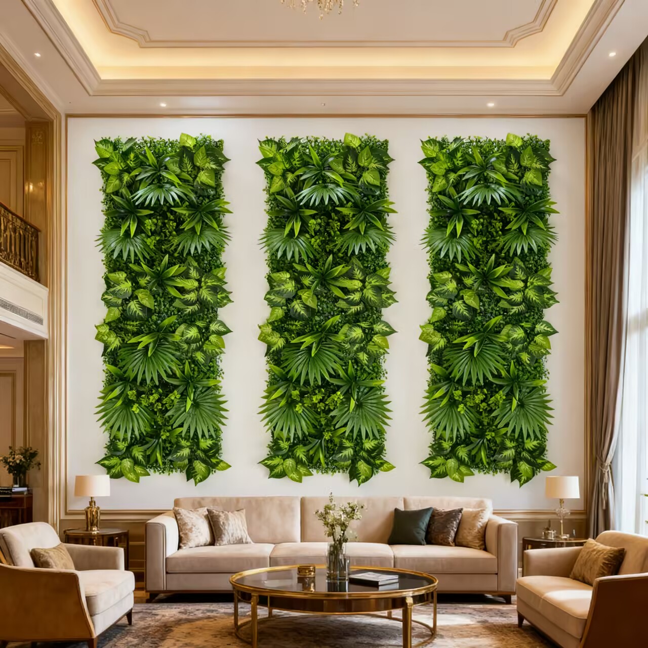 40*120CM Simulated Lawn Plant  - огляд і ціна Flower Wall Panel