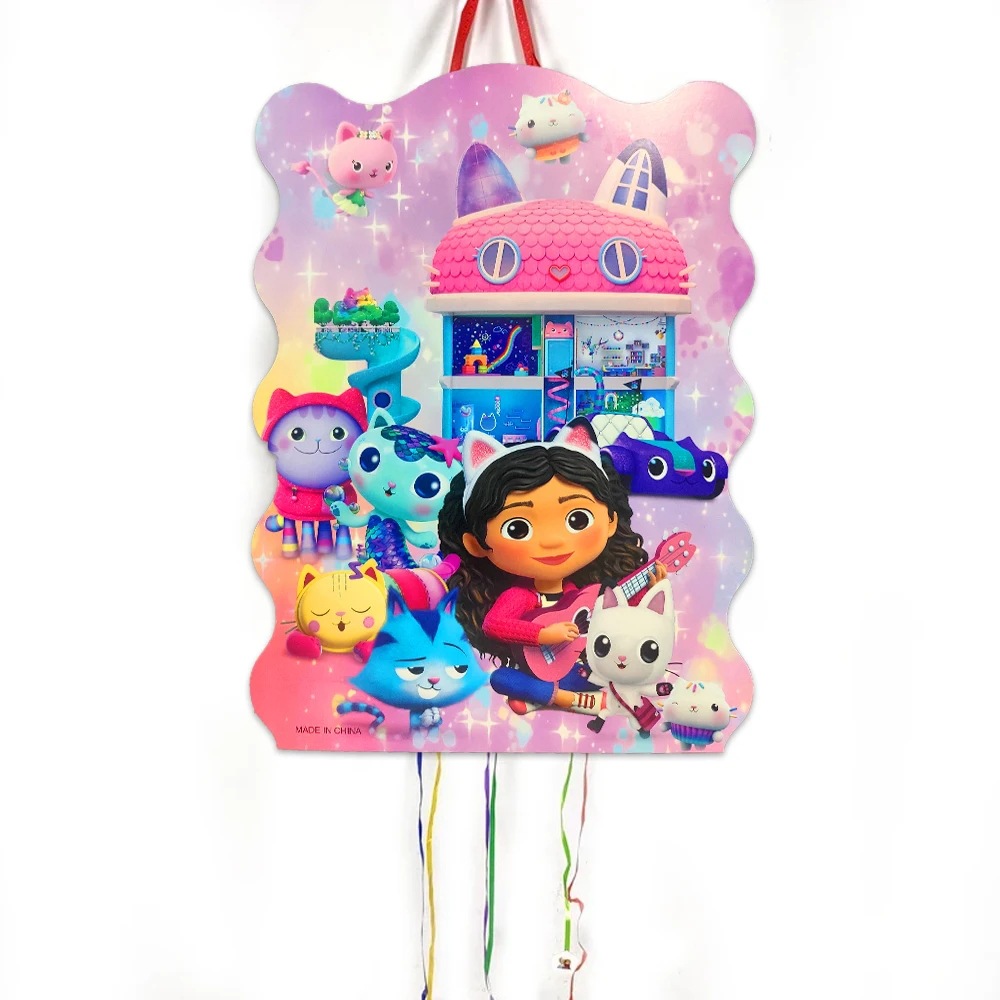 Cute Gabbys Cat Birthday Party - огляд і ціна Table Cloth Disposable