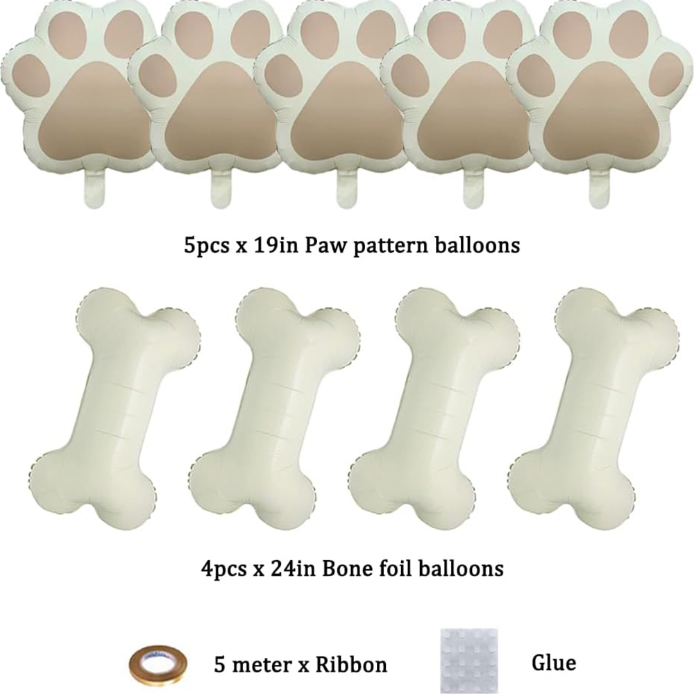 9Pcs/Set Let us Pawty Big Dog  - огляд і ціна Let'S Party Event Supply