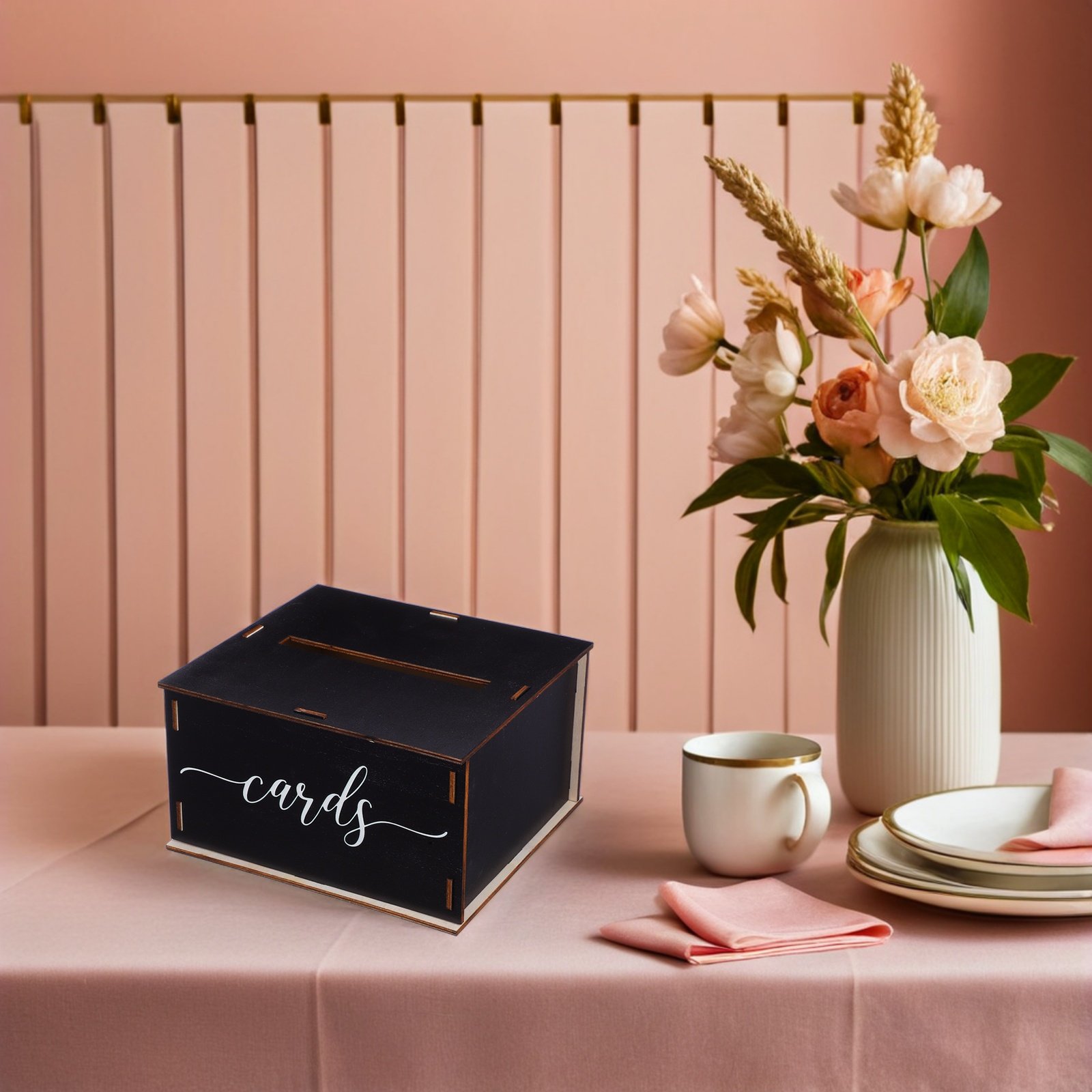 Wooden Wedding Card Box Rustic - огляд і ціна Event Party Box