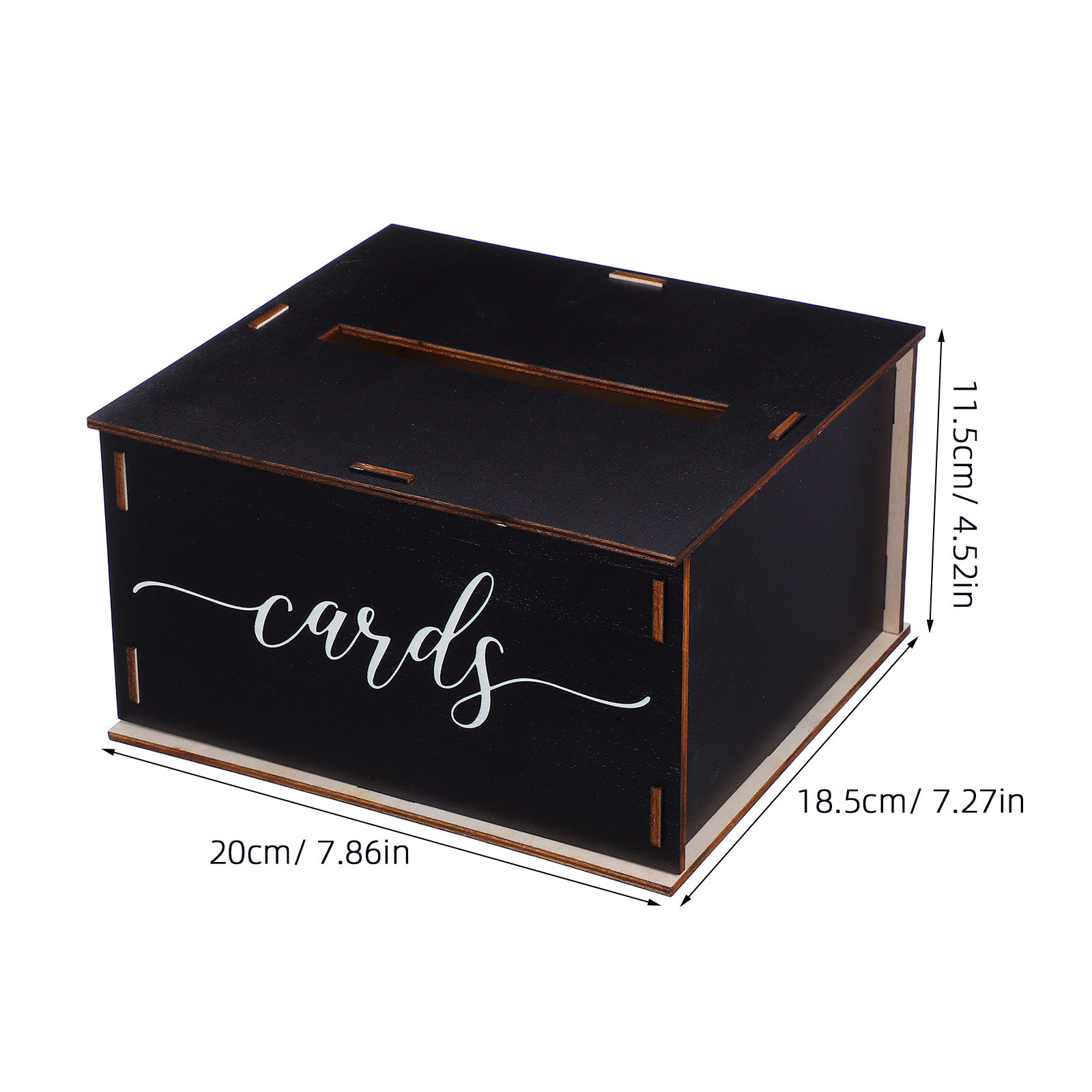 Wooden Wedding Card Box Rustic - огляд і ціна Event Party Box
