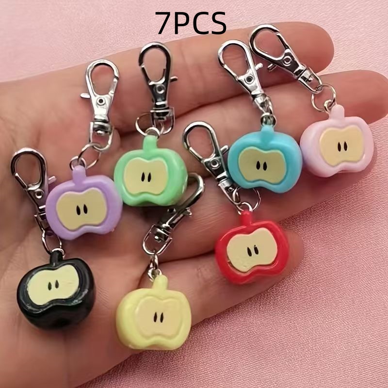 7pcs resin simulated Apple key - огляд і ціна Party Favor Bag