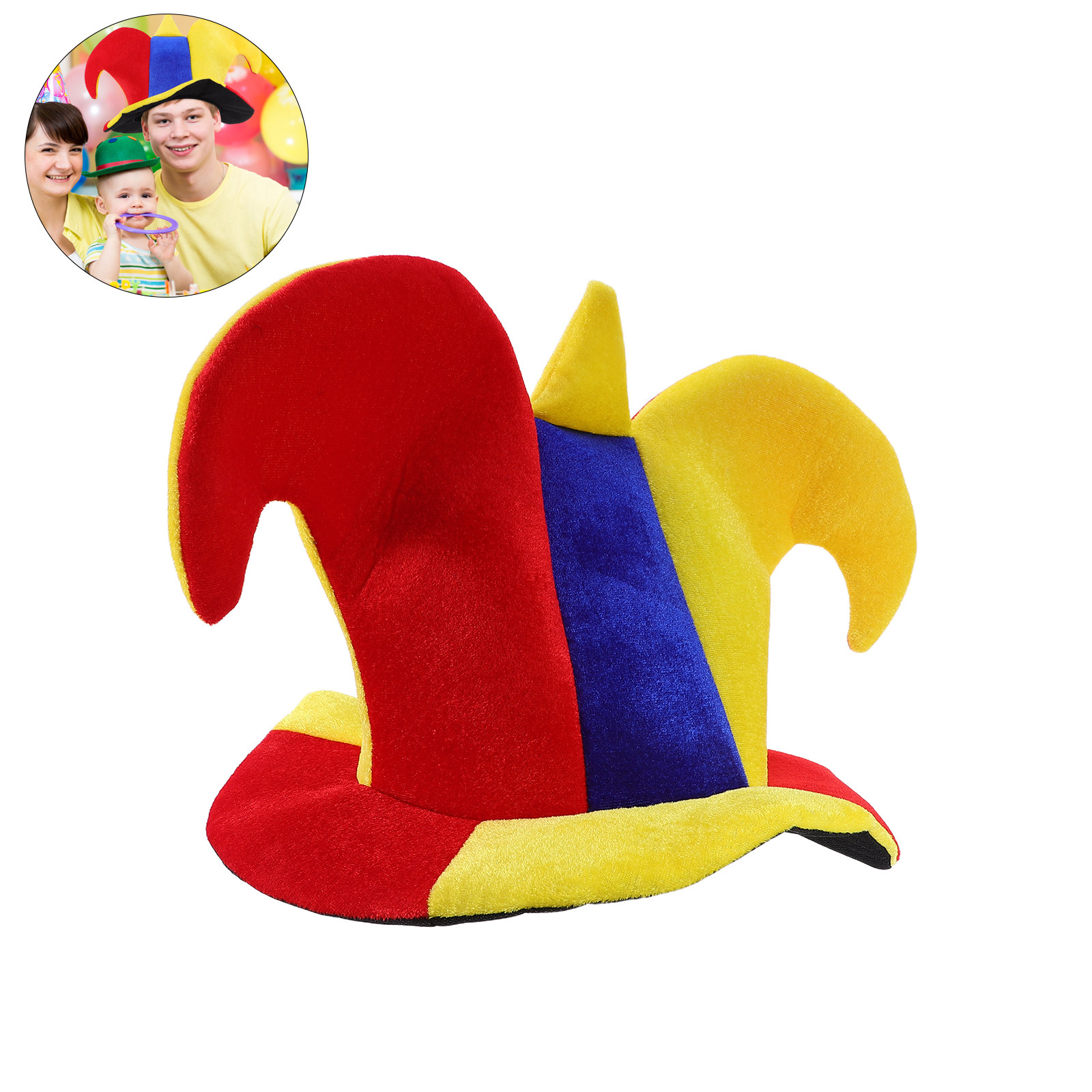 Funny Clown Hat Adult Carnival - огляд і ціна Party Hat Cone