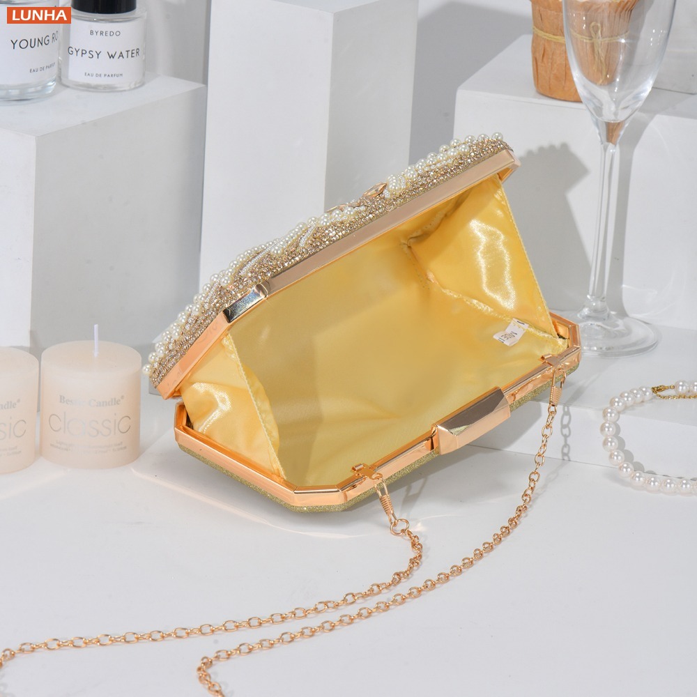 Women's Luxury Rhinestone Pear - огляд і ціна Event Party Box