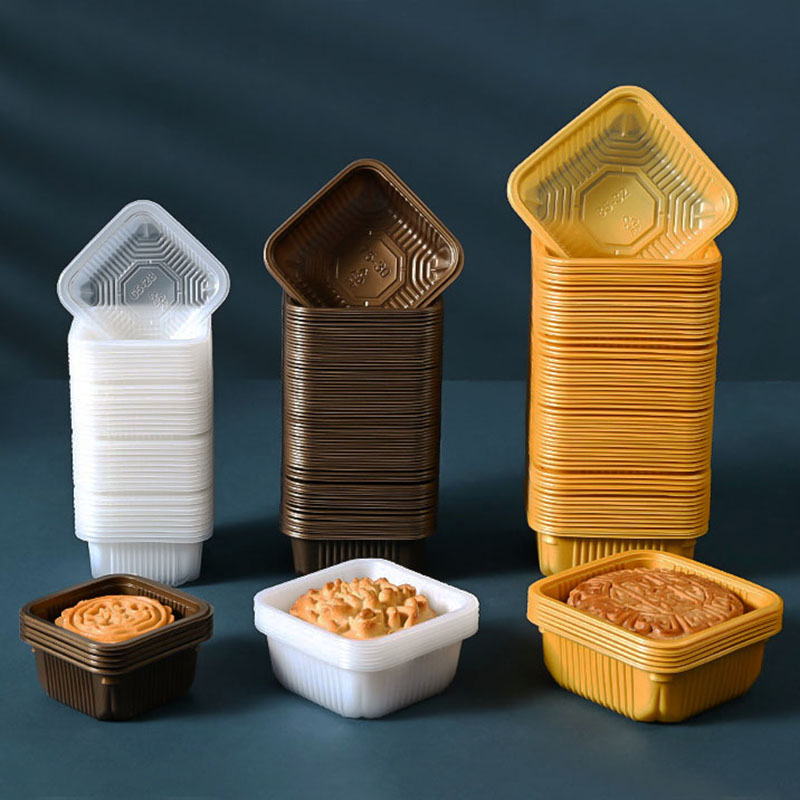 100pcs Mooncake Plastic Tray P - огляд і ціна Event Party Box