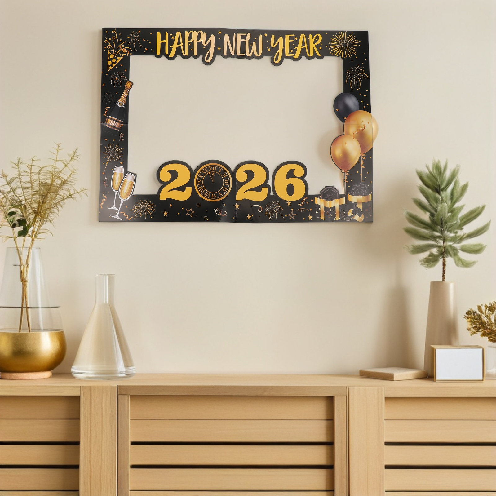 Large Handheld Cardboard New Y - огляд і ціна Photo Booth Frame